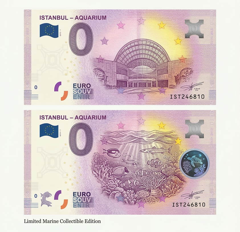 Istanbul Aquarium banknote