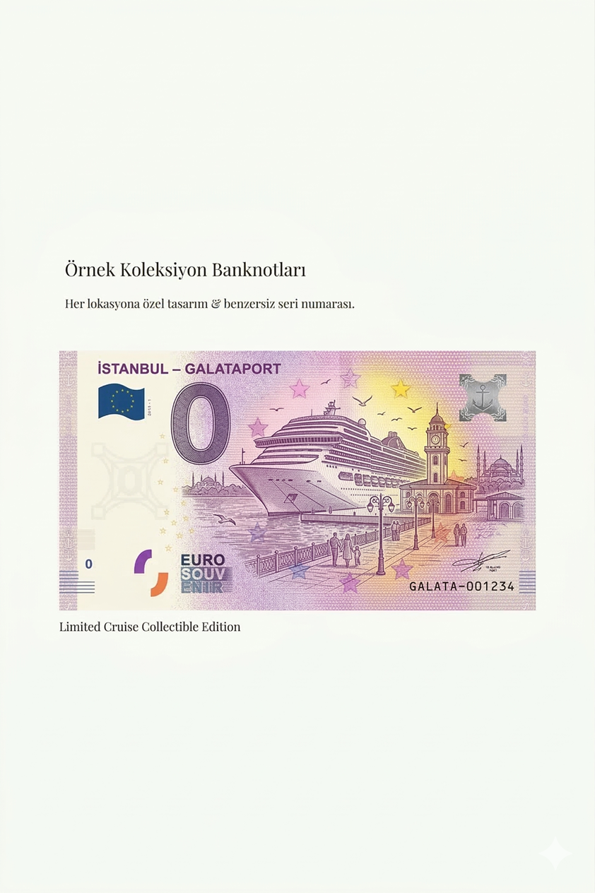 Galataport sample banknote