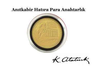 Anıtkabir Hatıra Para Anahtarlığı